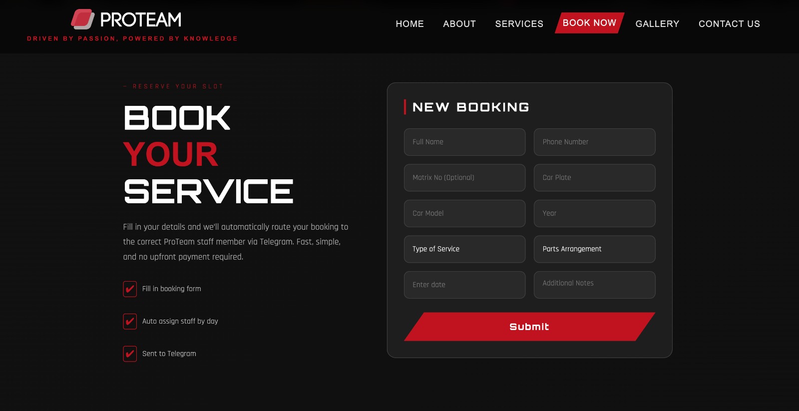 Vendor Management Screenshot 2